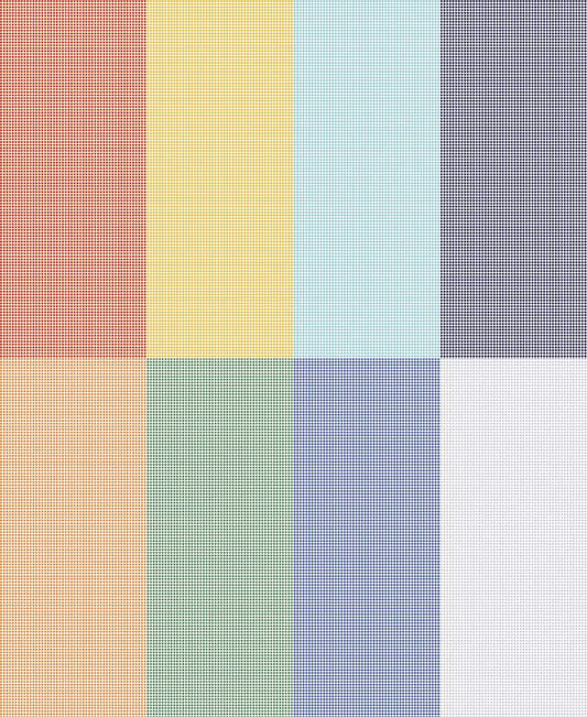 Always in Season Gingham 36" x 43" Fat Eighth Panel Multi
