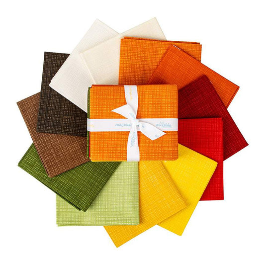 Texture Fall Fat Quarter Bundle, 12 Pcs.