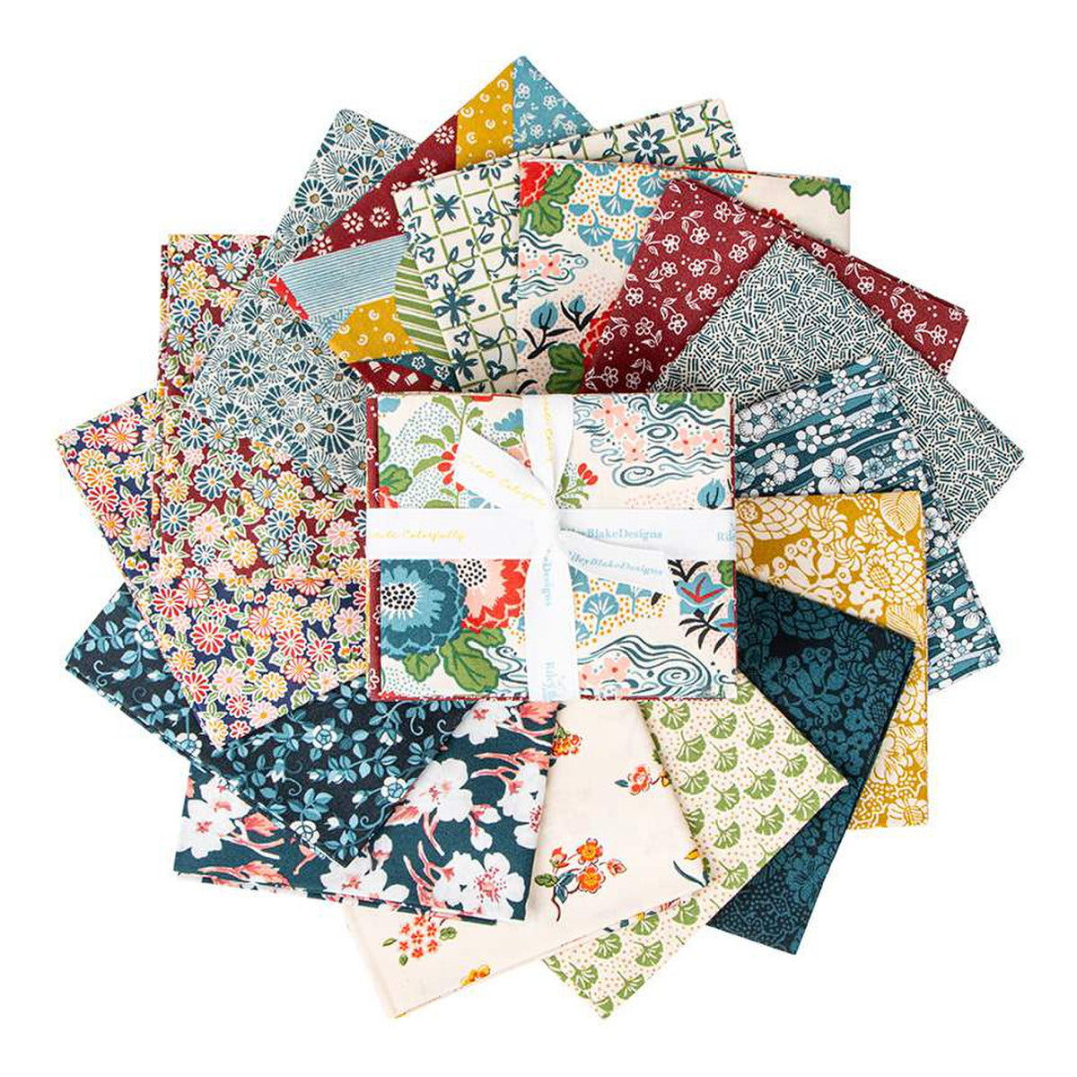 Arthur's Garden Collection 2 Fat Quarter Bundle, 15 Pcs.