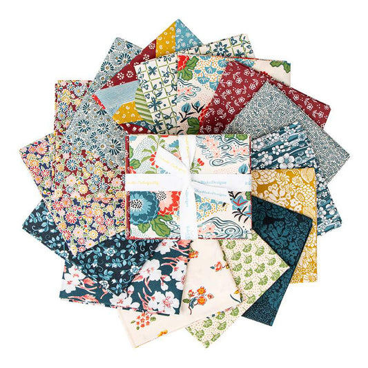 Arthur's Garden Collection 2 Fat Quarter Bundle, 15 Pcs.