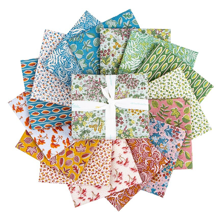 Liberty Autumn Woodland Fat Quarter Bundle, 15 Pcs