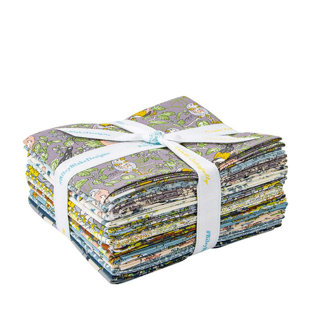 Liberty Woodland Walk Misty Morning Fat Quarter Bundle, 15 Pcs.