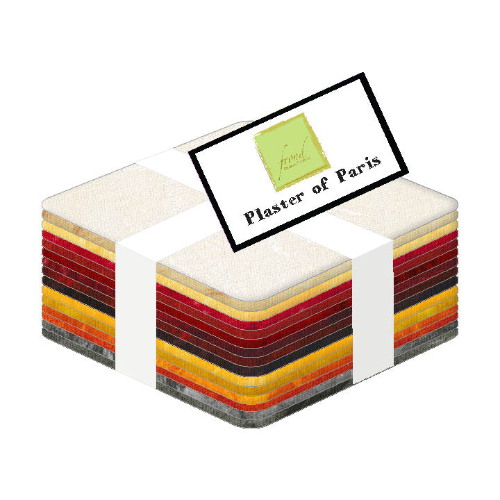 Plaster Of Paris - Warm Fat Quarter Bundle - 15pc