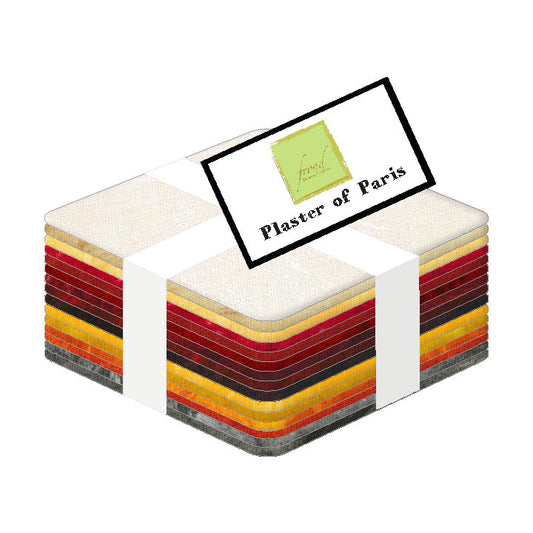 Plaster Of Paris - Warm Fat Quarter Bundle - 15pc
