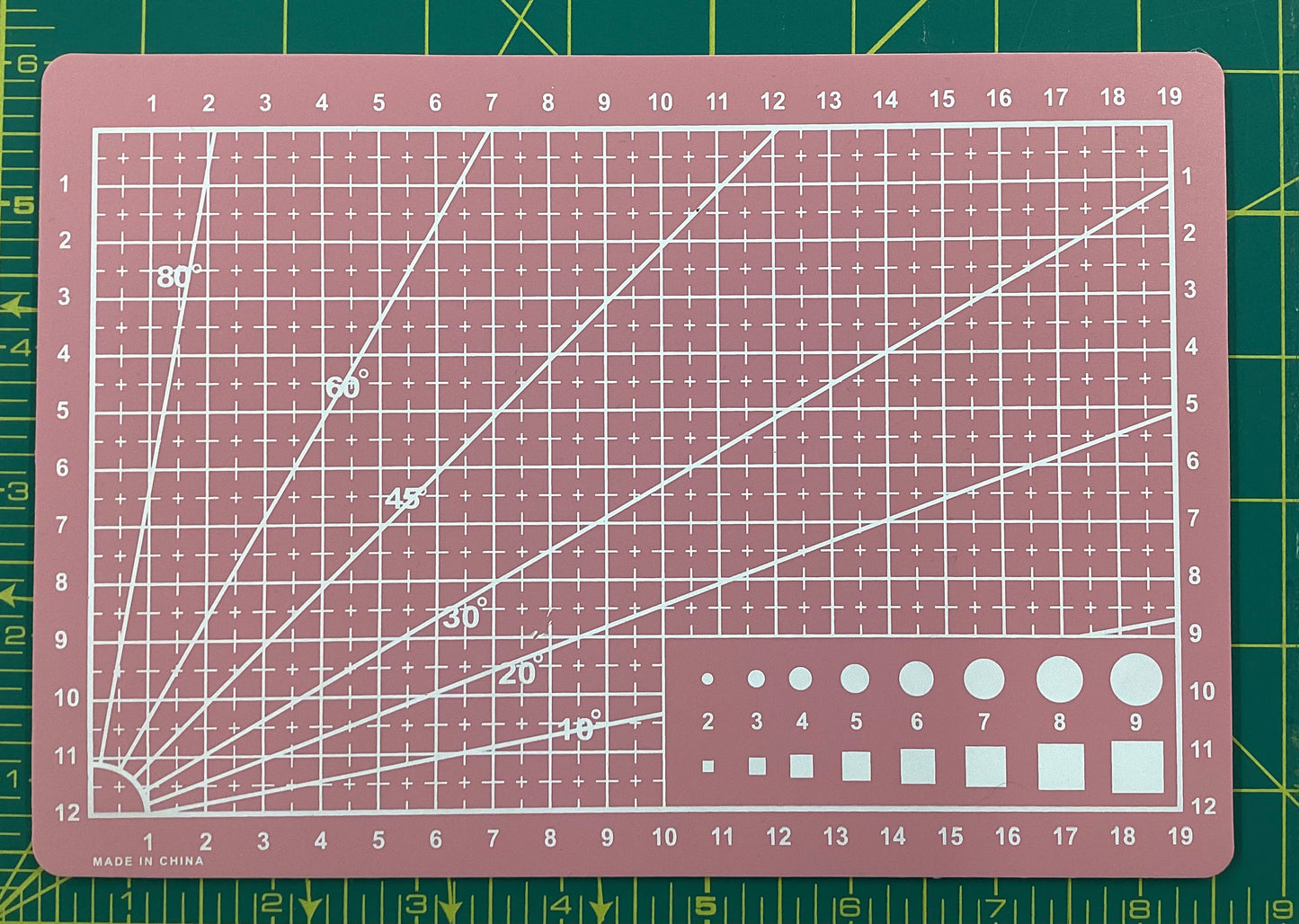 Mini cutting mat in cm (5.5”x8”)
