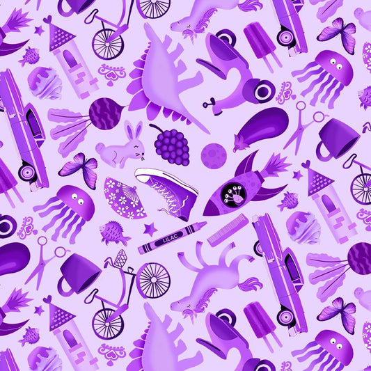 I Spy Objects - Purple