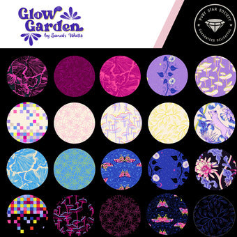 Pre-order - Ruby Star - Glow Garden Fat Quarter Bundle 25pcs