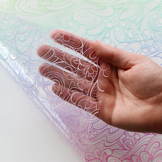 Tula Pink Floral Reef Collection: Making Waves Vinyl 1/2 Yard Cut