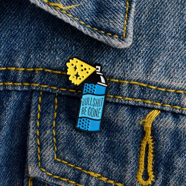 Magic Spray Enamel Pin