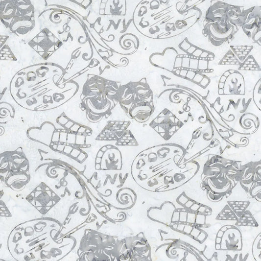 *Pre-order* Batiks New York Shop Hop Fog Gray