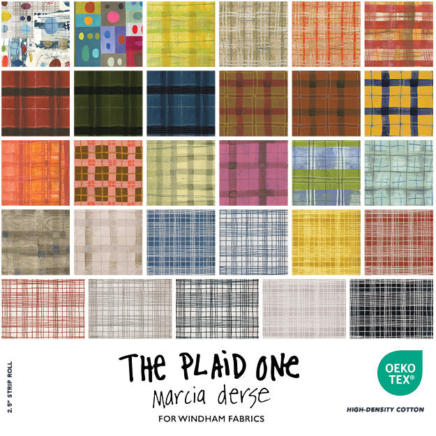 The Plaid One 2.5" Strips