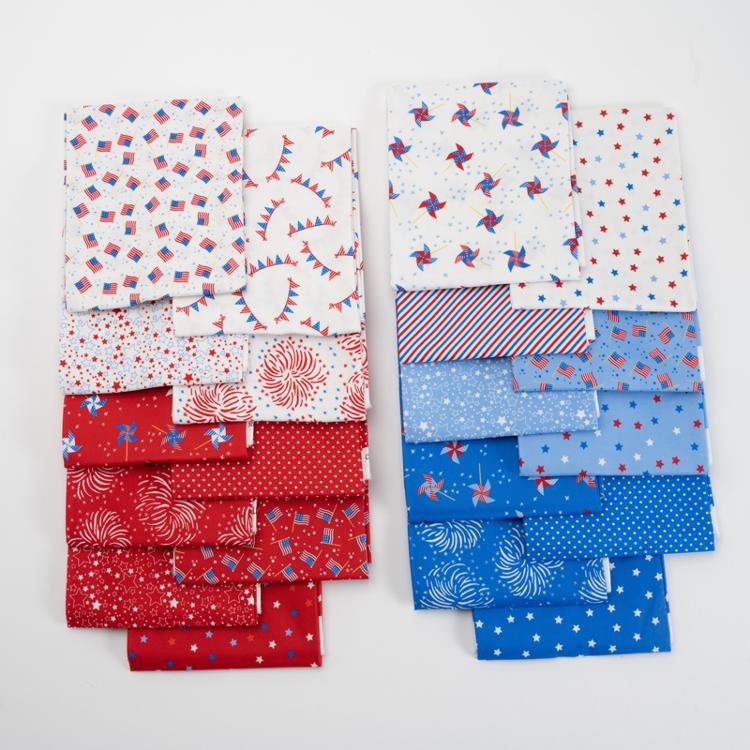 Holiday Americana AB Fat Quarter Bundle - 20 pcs