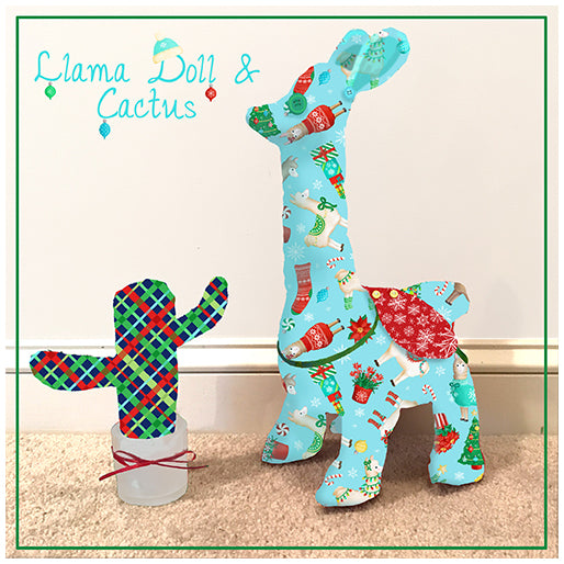 Llama Doll & Cactus Kit