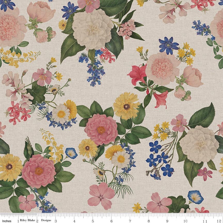 Everbloom 58/60" Linen Natural