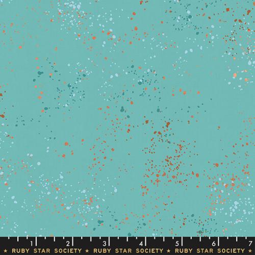 Ruby Star - Speckled Metallic Turquoise