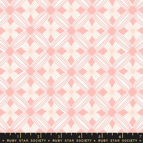 Ruby Star - Tarrytown Peach - Tufted Geometric