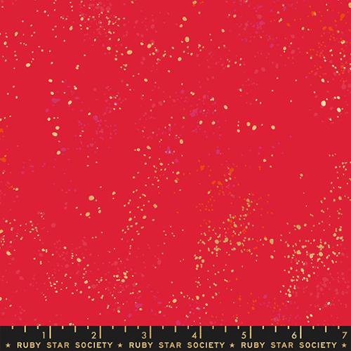 Ruby Star - Speckled Metallic Scarlet