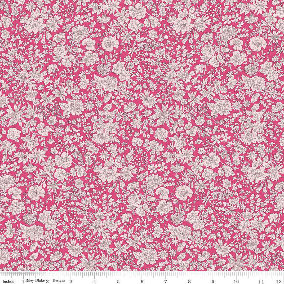 Magenta - Emily Belle - Liberty of London quilting cotton