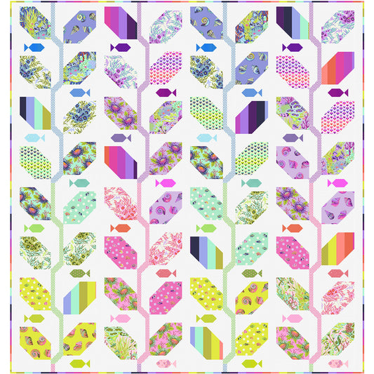 *Pre-order* Tula Pink - Marine Meadow Kit || Floral Reef