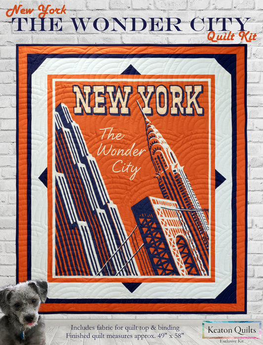 New York - The Wonder City Quilt Kit