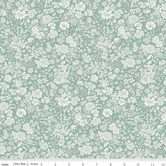 Olive Leaf - Emily Belle - Liberty of London quilting cotton