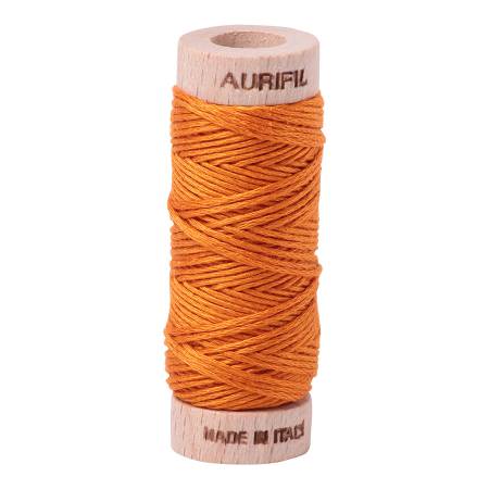 Aurifil - Floss Cotton 6-Strand 18yd Solid Bright Orange - 1133