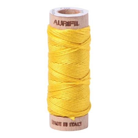 Aurifil - Floss Cotton 6-Strand 18yd Solid Canary - 2120