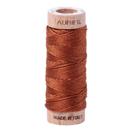 Aurifil - Floss Cotton 6-Strand 18yd Solid Cinnamon - 2155