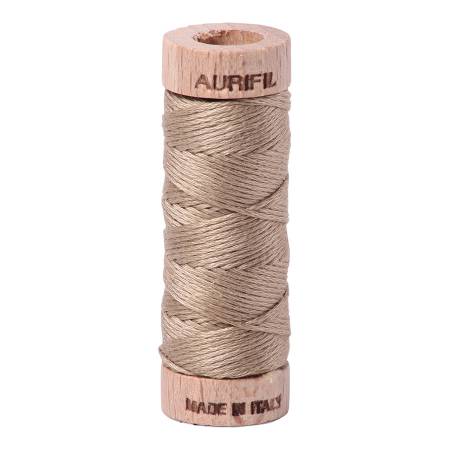 Aurifil - Floss Cotton 6-Strand 18yd Solid Linen - 2325