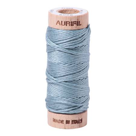 Aurifil - Floss Cotton 6-Strand 18yd Solid Sugar Paper - 5008