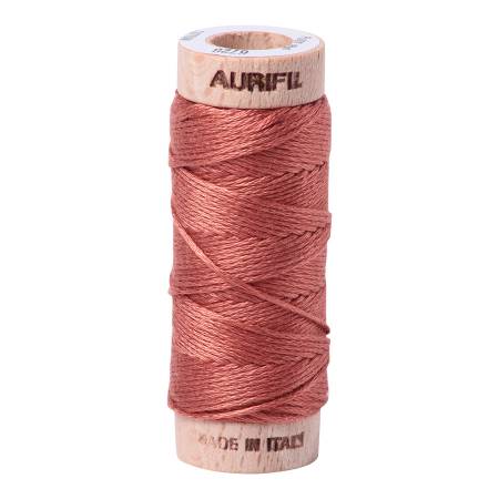 Aurifil - Floss Cotton 6-Strand 18yd Solid Cinnabar - 6728