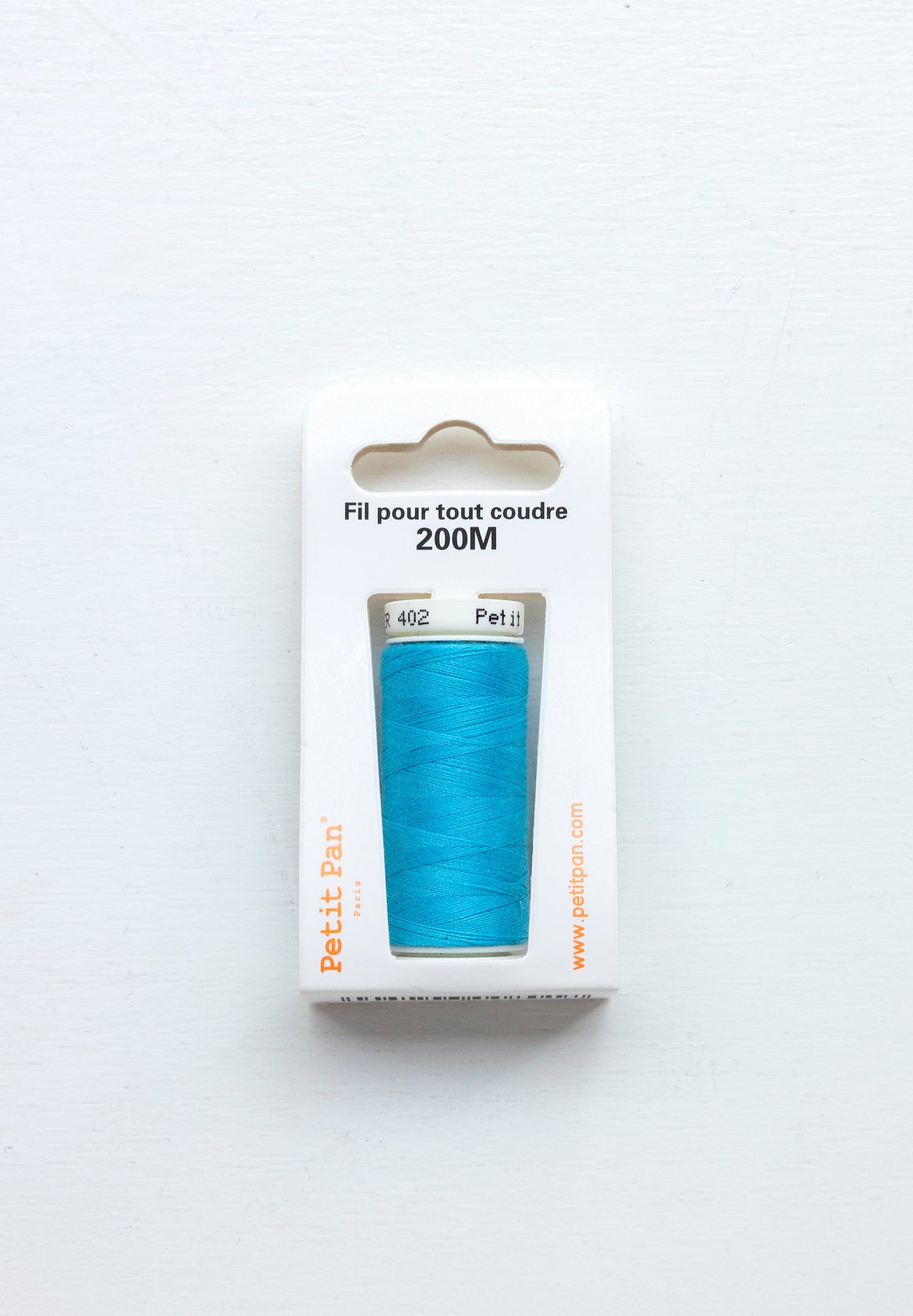 Petit Pan 200M Polyester Sewing Thread - Fluorescent Blue