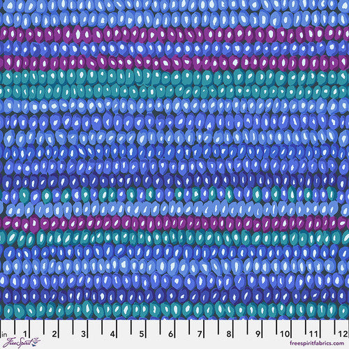 Kaffe Fassett - Bead Stripe - Cobalt