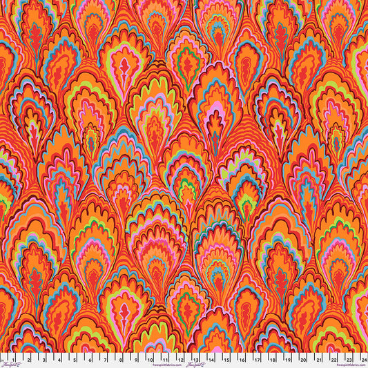 Kaffe Fassett - Marble Scallops - Red