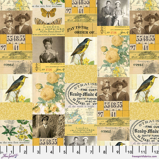 Collage - Yellow || Tim Holtz Palette