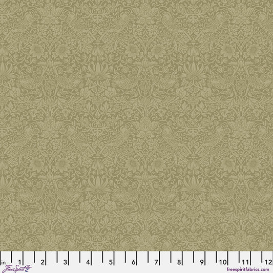 Tonal Strawberry Thief - Olive Fruit || The Trellis Palette