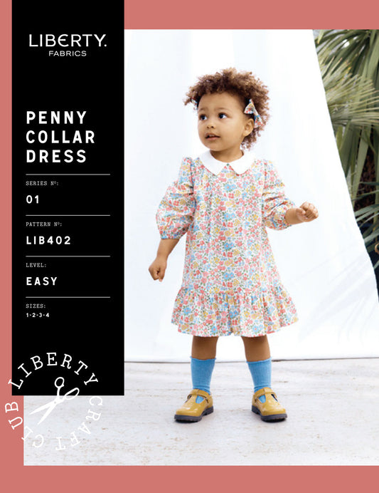 Liberty Fabrics Penny Collar Dress Sewing Pattern