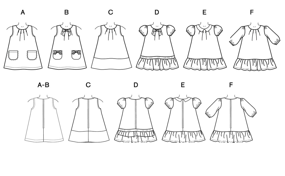 Liberty Fabrics Penny Collar Dress Sewing Pattern