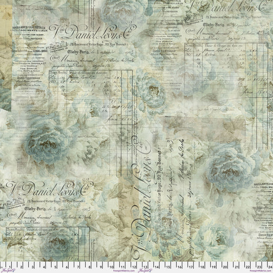 Receipt 108 - Aqua || Tim Holtz Eclectic Elements
