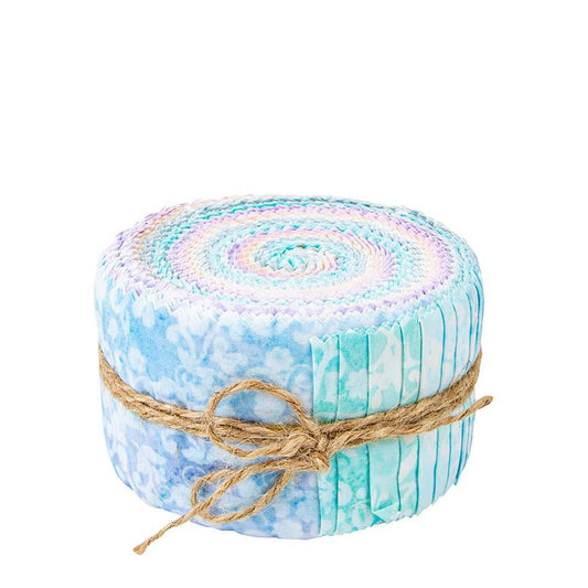 Batiks Elementals Candy Coated 2.5 Inch Rolie Polie, 40 Pcs.