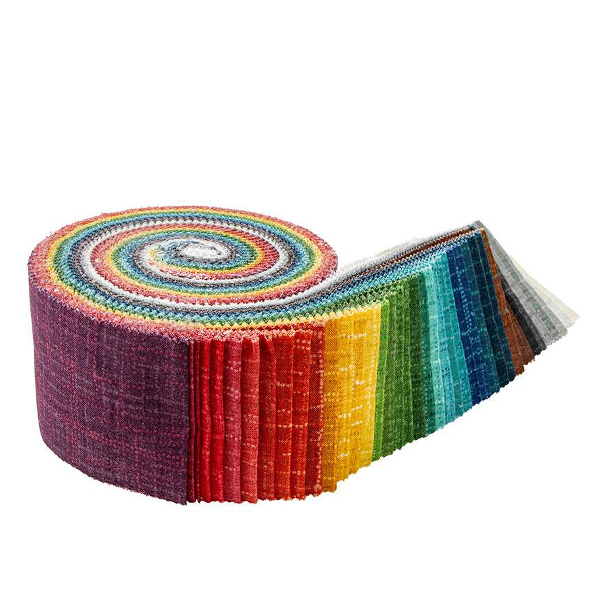 Grasscloth Cottons 2.5 Inch Rolie Polie - jelly roll, 40 Pcs.