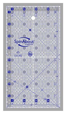SpinAbout 4.5 in x 8.5 in Rectangle Ruler