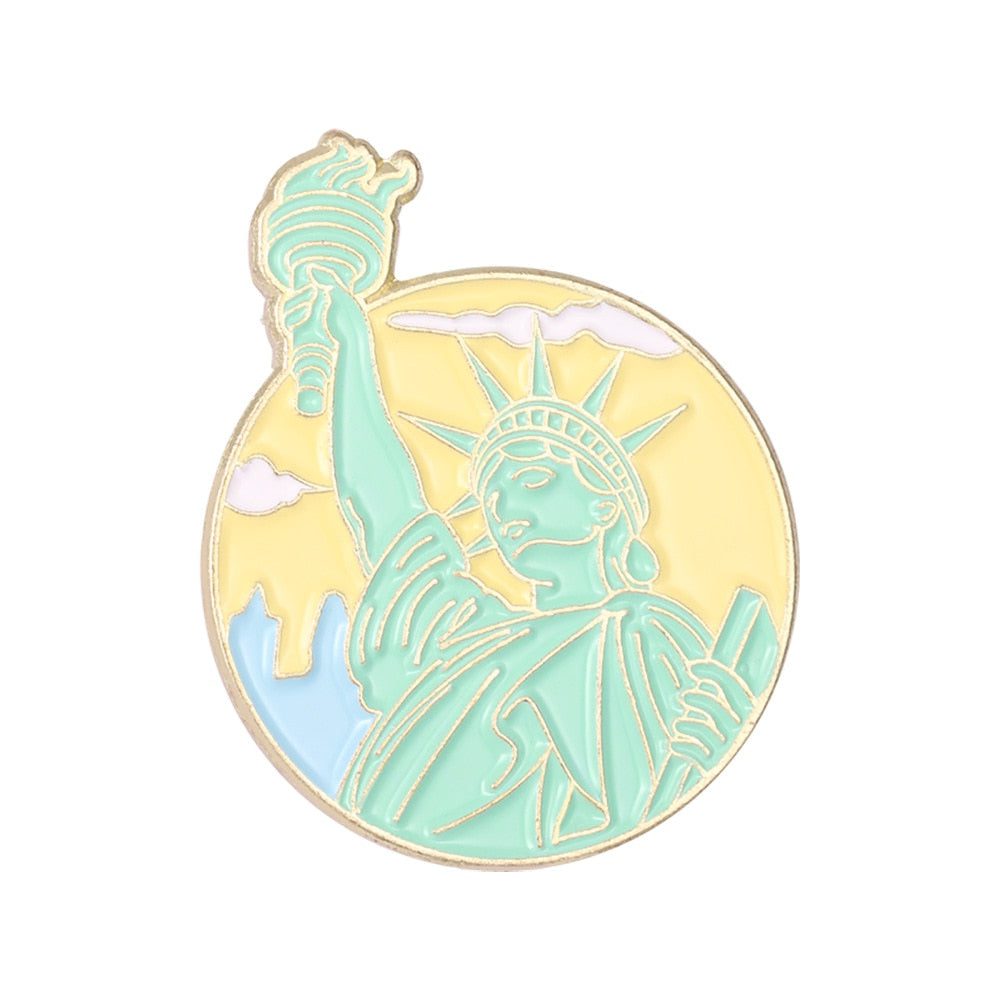 'Liberty Statue' Enamel Pin