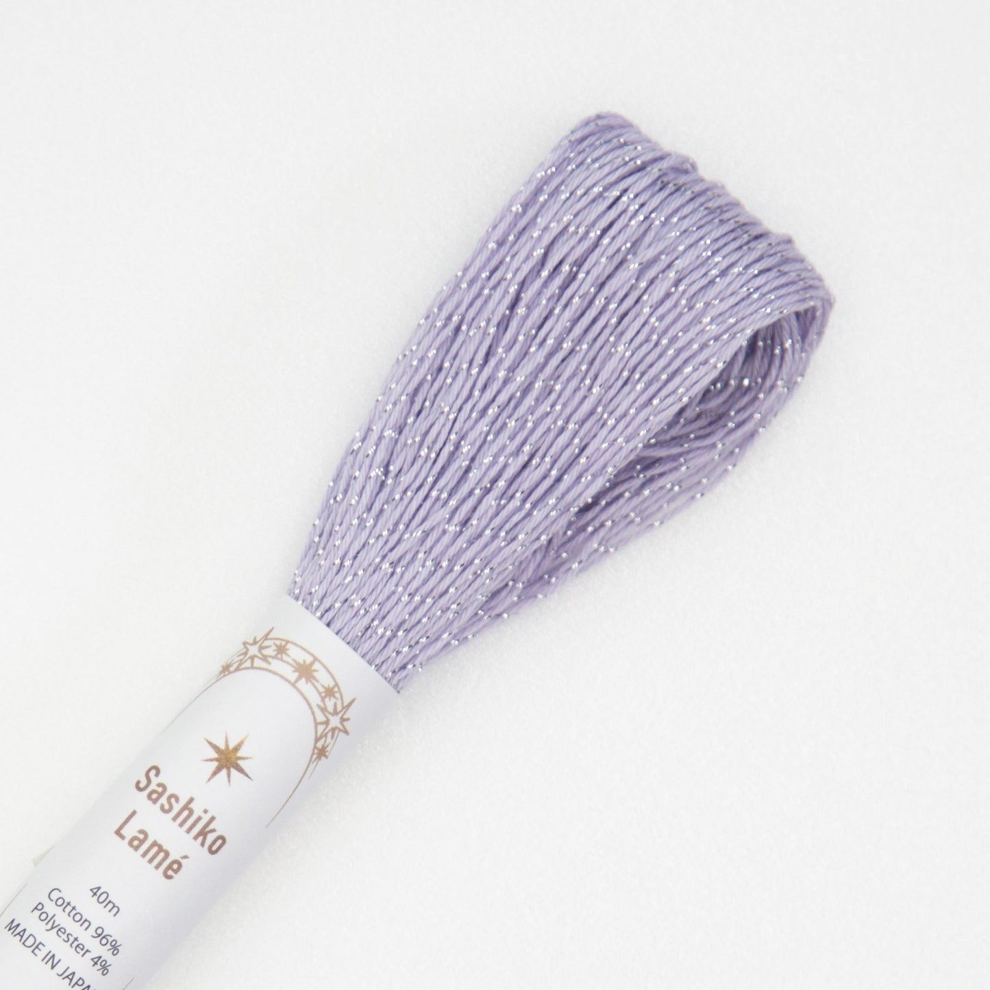 Sashiko Thread 40m - Lame (Lilac)