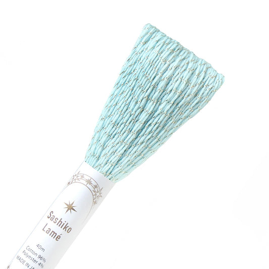 Sashiko Thread 40m - Lame (Blue/Green)