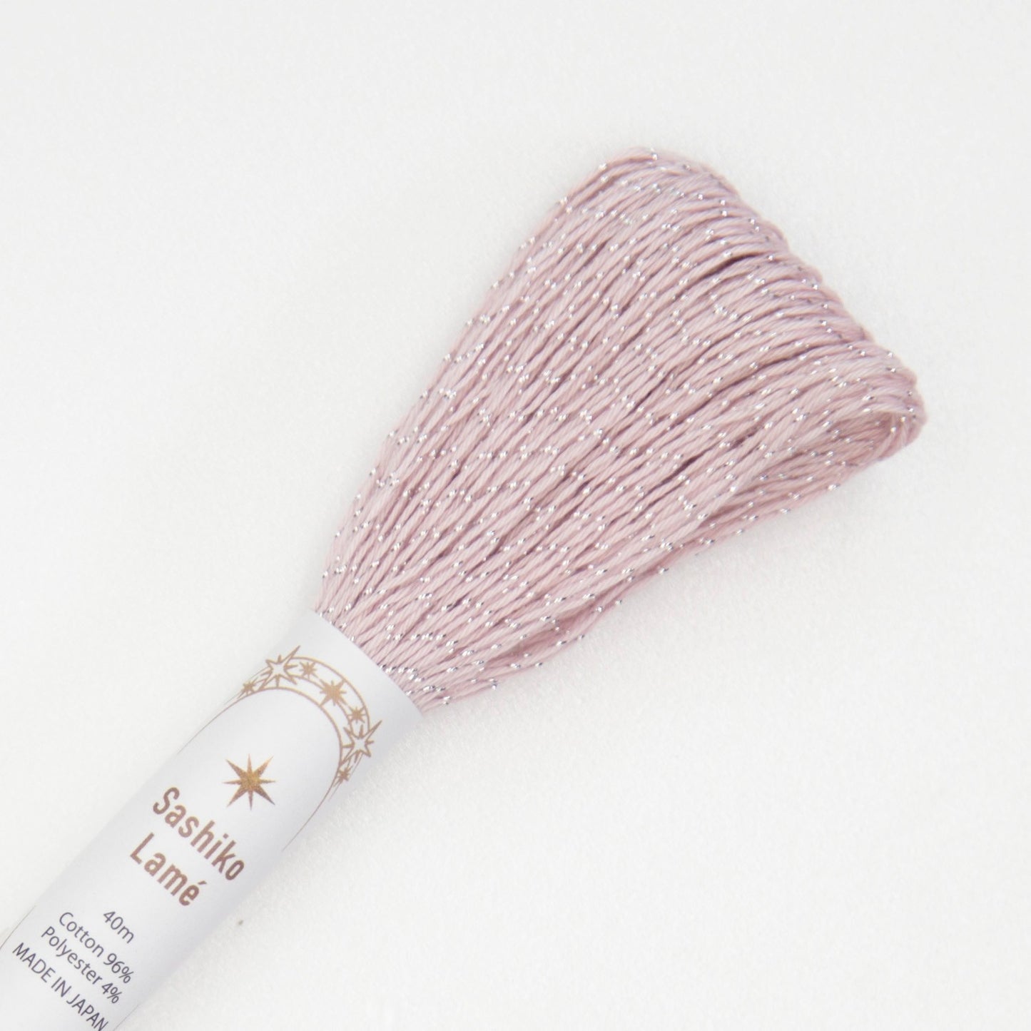 Sashiko Thread 40m - Lame (Flamingo)