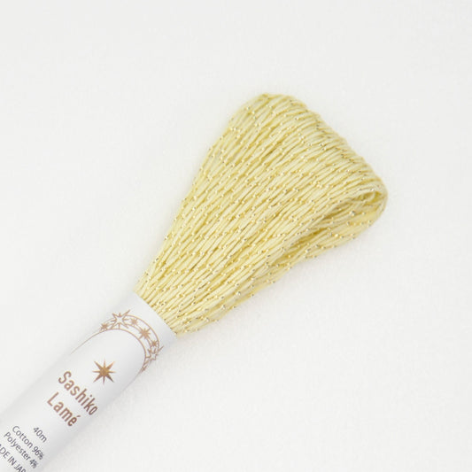 Sashiko Thread 20m - Lame Colorful Variegated (Butter)