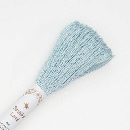 Sashiko Thread 40m - Lame (Sky)