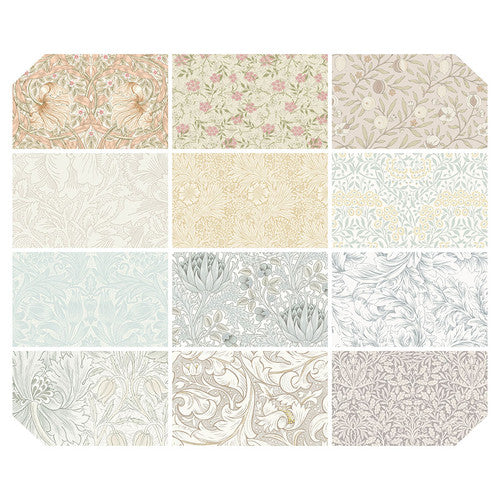 Morris & Co. Fat Quarter - Neutral || Saturday Stash - 12pc