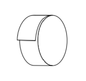 Batiks New York Shop Hop 2.5 Inch Rolie Polie, 40 Pcs.